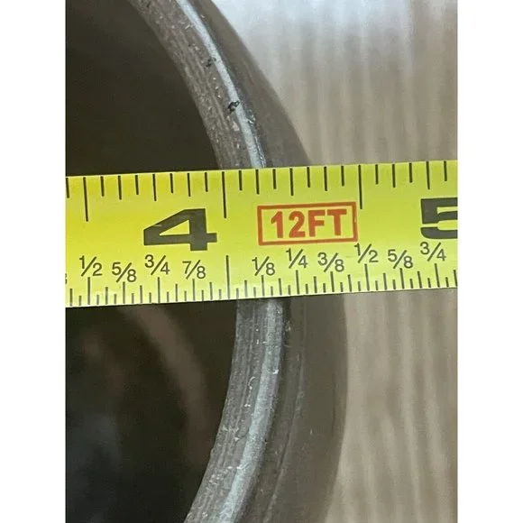 Michael Welliver Pottery Raku Art Signed Studio Vessel Kitchen Office Unusual - Picture 11 of 16